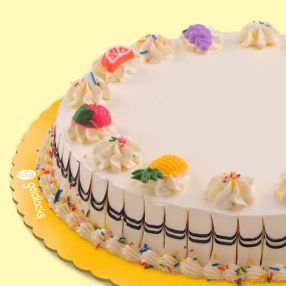 Fruity Marble 12" Round with Filling