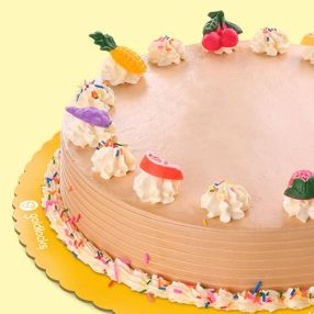 Fruity Mocha 12" Round with Filling